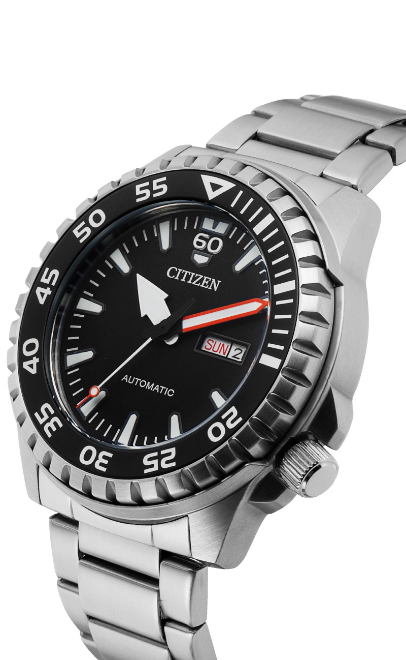 Citizen NH8388-81E Sport Automatic Mens 46mm Stainless Steel 100M